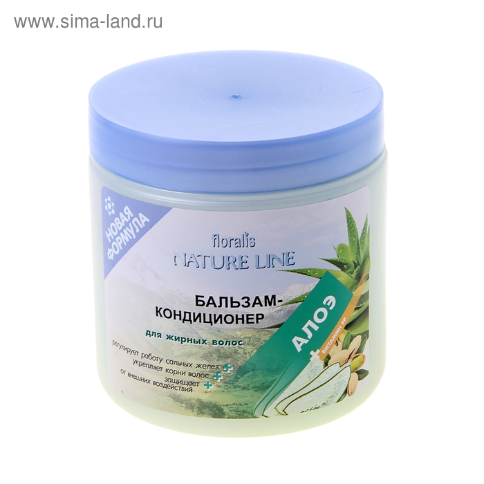 Бальзам-кондиционер АЛОЭ для жирных волос 500г - Фото 1