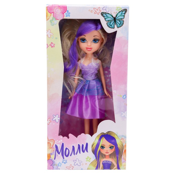Кукла Funky Toys «Молли», с фиолетовыми волосами - фото 1906678023