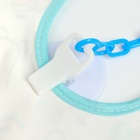 Набор детских слюнявчиков Крошка Я, 4 шт. + подарок, 29×20 см, цвет бирюзовый, серый - Фото 17