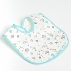 Набор детских слюнявчиков Крошка Я, 4 шт. + подарок, 29×20 см, цвет бирюзовый, серый - Фото 7