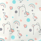 Набор детских слюнявчиков Крошка Я, 4 шт. + подарок, 29×20 см, цвет бирюзовый, серый - Фото 10