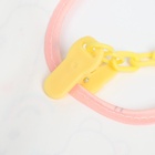 Набор детских слюнявчиков Крошка Я, 4 шт. + подарок, 29×20 см, цвет розовый, серый - Фото 17