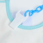 Набор детских слюнявчиков Крошка Я, 4 шт. + подарок, 20×17 см, цвет бирюзовый, серый - Фото 16