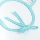 Набор детских слюнявчиков Крошка Я, 4 шт. + подарок, 20×17 см, цвет бирюзовый, серый - Фото 8