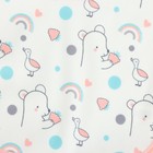 Набор детских слюнявчиков Крошка Я, 4 шт. + подарок, 20×17 см, цвет розовый, серый - Фото 9