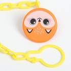 Набор детских слюнявчиков Крошка Я, 3 шт. + подарок, 20×17 см, цвет бирюзовый, розовый, серый - Фото 11