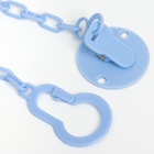 Набор детских слюнявчиков Крошка Я, 3 шт. + подарок, 29×20 см, цвет бирюзовый, розовый, серый - Фото 16