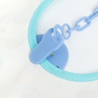 Набор детских слюнявчиков Крошка Я, 3 шт. + подарок, 29×20 см, цвет бирюзовый, розовый, серый - Фото 17