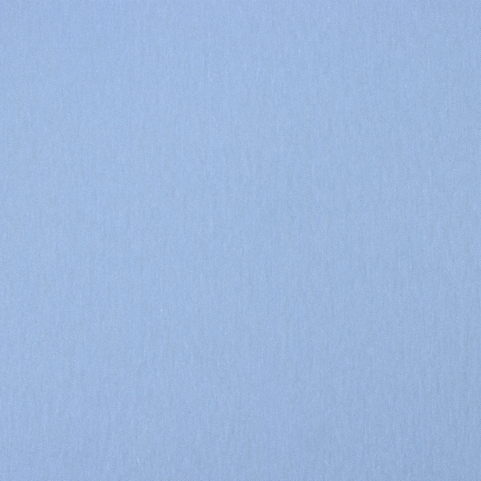 Трикотажная простыня на резинке 90х200х20см голубой кулирка, 120г/м хл100%