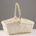 Набор корзин, 55х42х17/55 см, 48х36х17/49 см, 42х31х15/42 см, 36х25х14/39 см, выбеленный, ив 1039784 - фото 23908651