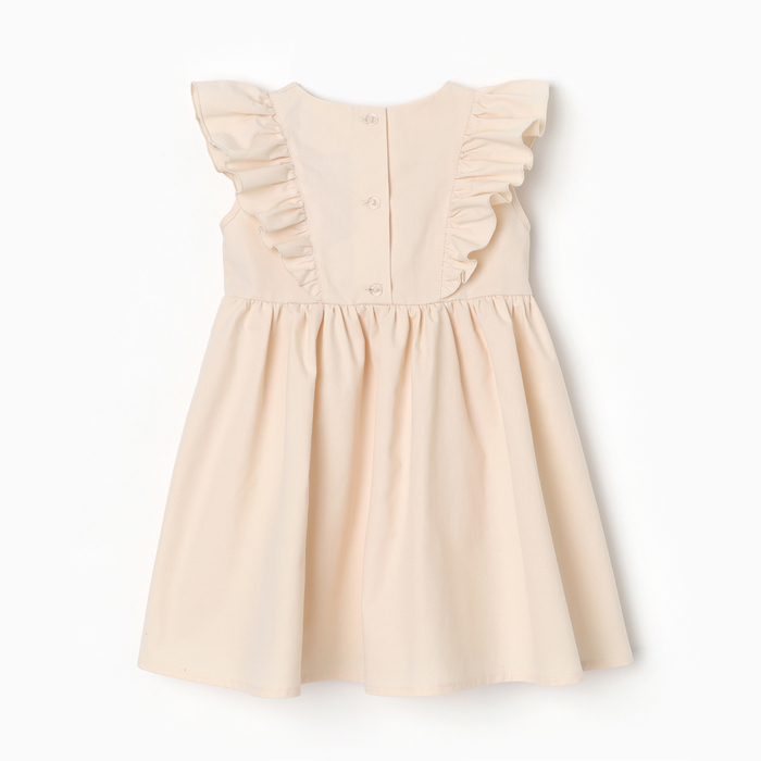 Платье для девочки MINAKU, цвет молочный, рост 104 см - фото 1927102762