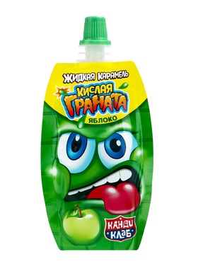 Карамель жидкая «Кислая граната», 20 г (комплект 30 шт)