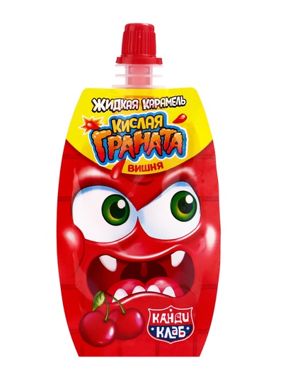Карамель жидкая «Кислая граната», 20 г