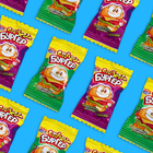 Кислая жевательная резинка с начинкой «Crazy Бургер» 4 г - Фото 2