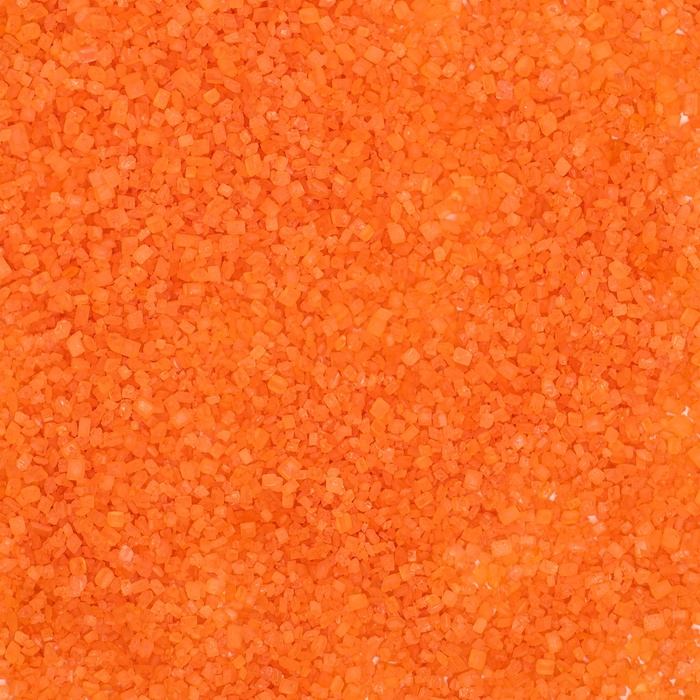 Посыпка сахарная декоративная Сахар цветной (оранжевый) 50 гр - Фото 1