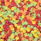 Кондитерская посыпка "Конфетти": жёлтая, красная, зелёная, оранжевая, 20 г - фото 321411255