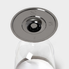 Бокал одноразовый для вина «Кристалл», 200 мл, пластик, с металлизированными каемками, прозрачный - Фото 7