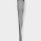 Вилки одноразовые, набор 6 шт., 19 см, пластик, серебристая - Фото 4