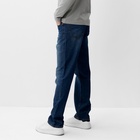 Джинсы мужские MIST размер 28, тёмно-синий - Фото 3