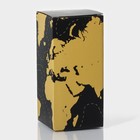 Стакан Magistro «Трэвел», 570 мл, 8.9×8.3×18 см, с трубочкой и крышкой, стекло, прозрачный, голубой - Фото 9