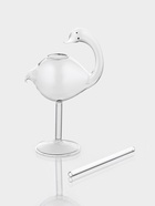 Бокал для коктейля Magistro «Лебедь», 170 мл, 7×20 см, с трубочкой, стекло, прозрачный - Фото 11