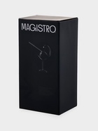 Бокал для коктейля Magistro «Лебедь», 170 мл, 7×20 см, с трубочкой, стекло, прозрачный 9495525