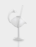 Бокал для коктейля Magistro «Лебедь», 170 мл, 7×20 см, с трубочкой, стекло, прозрачный - Фото 7