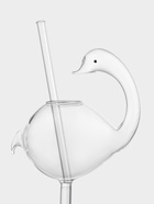 Бокал для коктейля Magistro «Лебедь», 170 мл, 7×20 см, с трубочкой, стекло, прозрачный - Фото 10