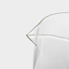 Чайник стеклянный заварочный с ситом Magistro «Лофт» 400 мл, 15×9×11,5 см - фото 4438582