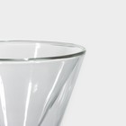 Бокал из стекла для мартини с двойными стенками Magistro «Айс», 170 мл, 10,3×15,7 см - фото 4438596