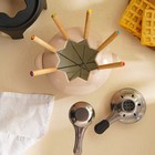 Фондю SL Home, 1.6 л, d=17 см, h=10 см, эмалированное покрытие, чугун, бежевое - Фото 9