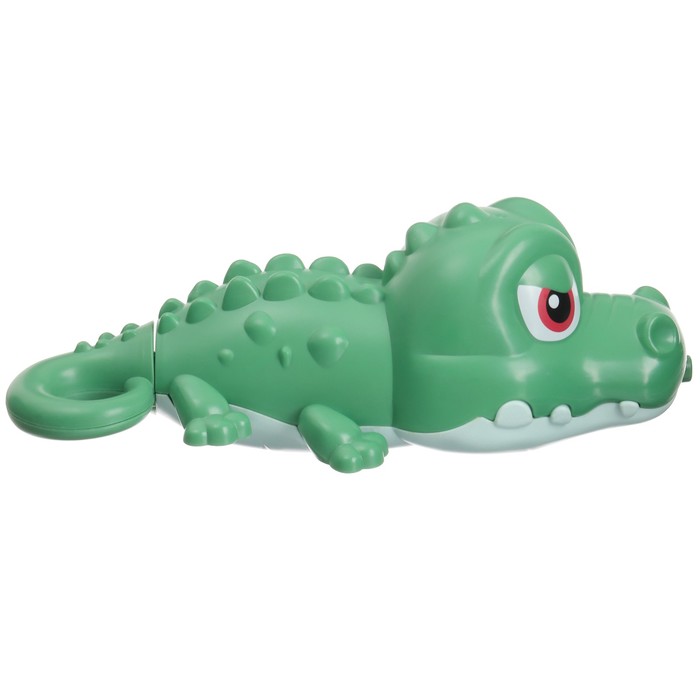 Игрушка для ванны «Крокодильчик: пистолет», 18,5 см, 1 шт, ЦВЕТ МИКС, Крошка Я
