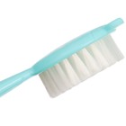 Набор для ухода за волосами: расческа и щетка «Мишка», цвет бирюзовый - Фото 3