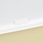 Туалет закрытый, 51×34×37 см, с совком, прозрачный, пластик, жёлтый - Фото 11