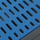 Туалет закрытый, 51×34×37 с, с совком, прозрачный, пластик, синий - Фото 13