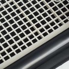 Туалет для собак, 43×43×15 см, с высокими бортами и съёмной сеткой, пластик, чёрный - Фото 7