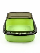 Туалет с бортом, 50×35×18 см, пластик, зелёный - Фото 3