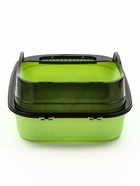 Туалет с бортом, 50×35×18 см, пластик, зелёный - Фото 5