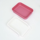 Туалет с бортом, 40×29×15 см, бордовый - фото 54772411