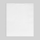 Пакет подарочный ламинированный, упаковка, «Белый», 40 х 49 х 15 см - Фото 6