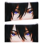 Пенал школьный, плоский, ПВХ, 9.5×20.5 см «Аниме мир» - Фото 2