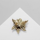 Брошь «Цветок» градиент, цветная в золоте - Фото 3