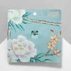 Брошь «Цветок» градиент, цветная в золоте - Фото 4