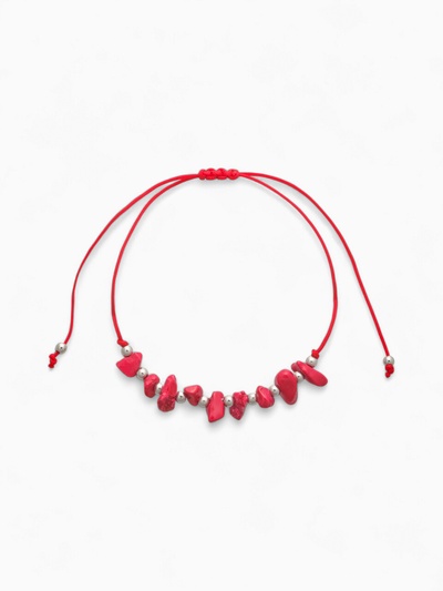 Браслеты-обереги «Камень. Нить желаний», набор 12 шт. разноцветные