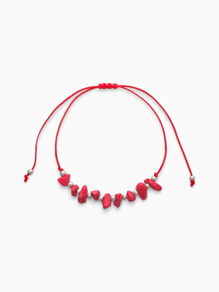 Браслеты-обереги «Камень. Нить желаний», набор 12 шт. разноцветные - Фото 1