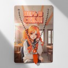 Кулон «Маятник», оранжевый, 40 см - Фото 5