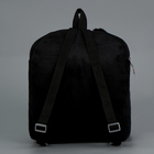 Рюкзак детский плюшевый "Панда", цвет черный - Фото 5
