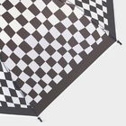 Зонт - трость полуавтоматический «Клетка», 8 спиц, R = 47 см, цвет МИКС - фото 9936399