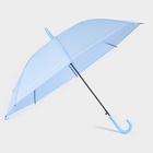 Зонт - трость полуавтоматический «Пастель», 8 спиц, R = 47 см, цвет МИКС - фото 9936418