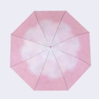 Зонт - трость полуавтоматический «Нежность», 8 спиц, R = 47 см, цвет МИКС - фото 9936436